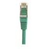 EXERTIS CONNECT Cat.6 F/UTP patch kábel, zelený, 1,0 m, Slim Snagless 842102