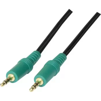 EXERTIS CONNECT 3,5 mm stereo audio kábel, konektor samec na konektor samec, 10 m, čierny 108898