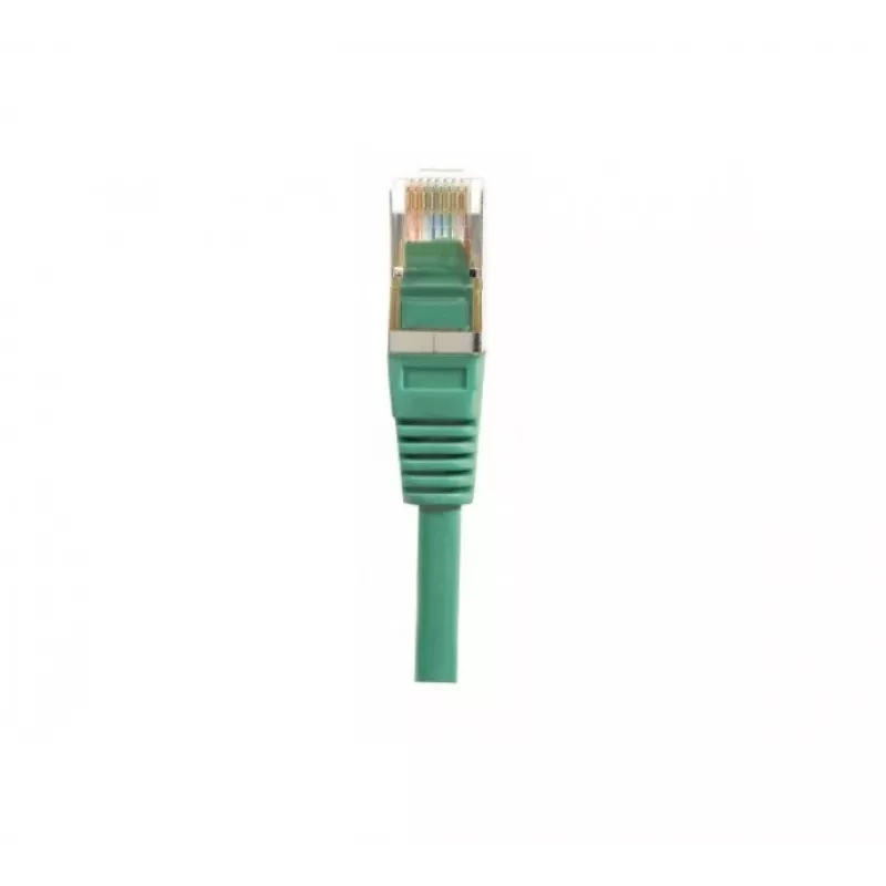 EXERTIS CONNECT Cat.6 F/UTP patch kábel, zelený, 3,0 m, Slimline Snagless, RJ45 842302
