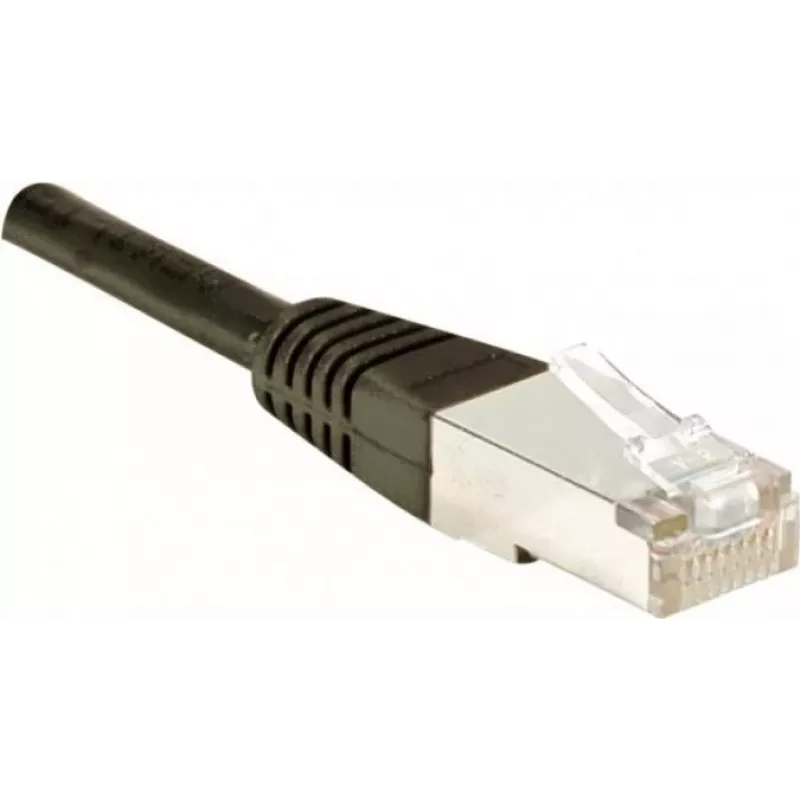 Exertis Connect 847146 Cat5e F/UTP sieťový patch kábel 2 m čierny