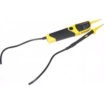 EXERTIS CONNECT skúšačka napätia s LCD displejom a indikáciou vysokého napätia, 12-600V AC/DC 045076