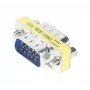 TECLINE Mini Gender Changer, 15-pinový HD D-Sub konektor samec na samec pre VGA (50408)