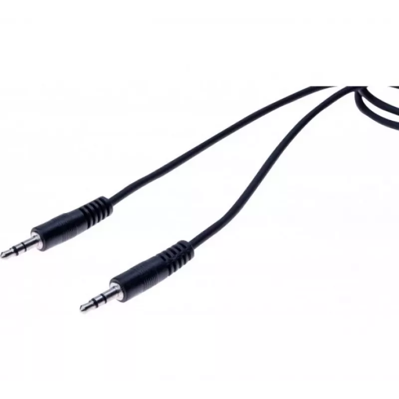 EXERTIS CONNECT 3,5 mm stereo audio kábel konektor samec na samec 1,5 m čierny 108569