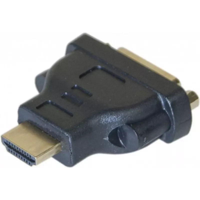 EXERTIS CONNECT HDMI na DVI-I adaptér, HDMI konektor samec na DVI-I 24+5 konektor samica, čierny 127951