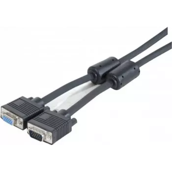 EXERTIS CONNECT SVGA monitorový kábel, 15-pinový HD D-Sub konektor samec/samica, 10,0 m, čierny 119840
