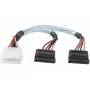 EXERTIS CONNECT SATA napájací Y rozbočovací kábel, 0,20 m 147552