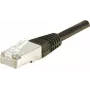 Exertis Connect 234230 Cat6 F/UTP sieťový patch kábel 1 m čierny
