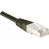 Exertis Connect 234230 Cat6 F/UTP sieťový patch kábel 1 m čierny