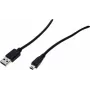 Exertis Connect USB 2.0 kábel, USB-A konektor samec na Mini-USB Type-B konektor samec, 5,0 m, čierny 532418