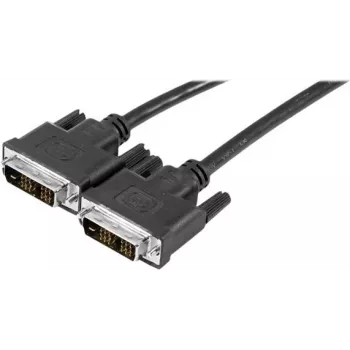EXERTIS CONNECT DVI-D Single Link monitorový kábel, 18+1 pin DVI-D konektor samec na DVI-D konektor samec, 3,0 m, čierny 127480