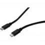 EXERTIS CONNECT USB 3.2 Gen 2x2 kábel 20 Gbps / 240W USB-C na USB-C, čierny, 1,5 m (532650)