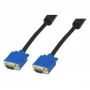 EXERTIS CONNECT Premium SVGA kábel, 2,0 m, 15-pinový, pin 9 s 5V, konektor samec na konektor samec, čierny EXC138701