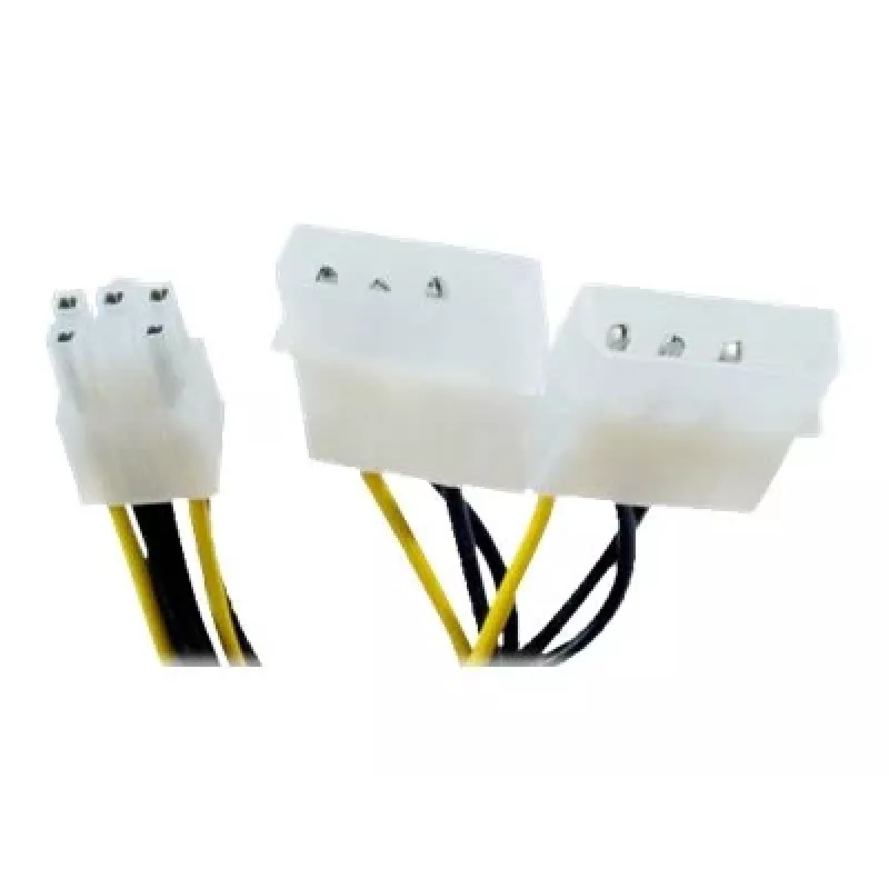EXERTIS CONNECT Molex na PCI-E napájací adaptérový kábel, 25 cm 146691