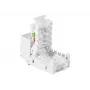 TECLINE RJ45 Keystone Jack, Cat.6 UTP, bez nástroja, biely 272883