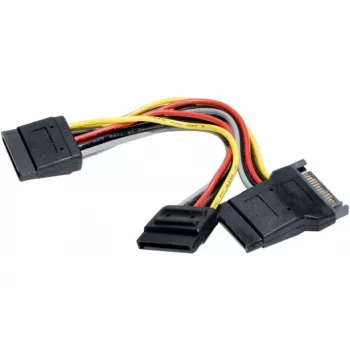 EXERTIS CONNECT SATA napájací rozbočovací kábel 15-pin na 3x SATA HDD - rovný 147563
