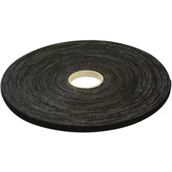 EXERTIS CONNECT montážna páska so suchým zipsom, 20 mm x 10 m, čierna pre káblom šetrnú inštaláciu sieťových a dátových káblov (629446)