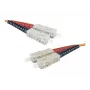 Exertis Connect SC/UPC na SC/UPC OM2 Multimode LWL patch kábel, 3m, oranžový 392693