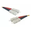Exertis Connect SC/UPC na SC/UPC OM2 Multimode LWL patch kábel, 3m, oranžový 392693