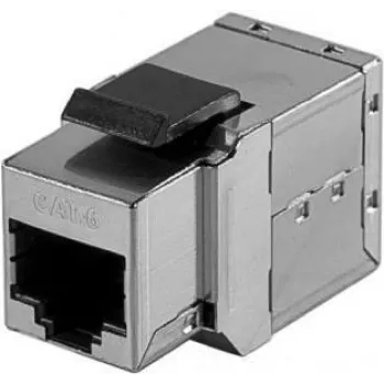 EXERTIS CONNECT Cat.6 Keystone spojka RJ45 konektor samica na RJ45 konektor samica, biela (272240)