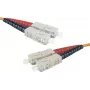 EXERTIS CONNECT OM2 SC Duplex sklolaminátový patch kábel, 50/125 µm, LSZH, oranžový, 5 m 392694