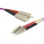 Exertis Connect 5m SC/UPC na LC/UPC Multimode OM2 Duplex LWL patch kábel, LSZH, oranžový 392684