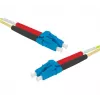 EXERTIS CONNECT OS2 LC Duplex na LC Duplex UPC LWL patch kábel, 9/125 µm, žltý, 15 m 392847