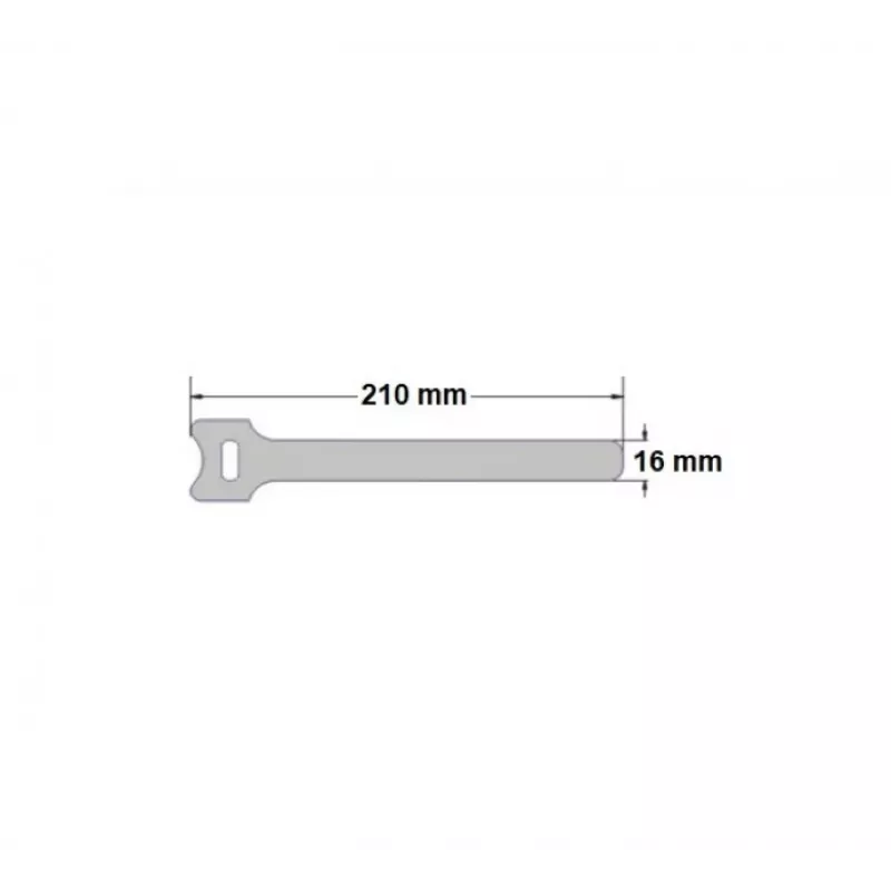Exertis Connect sada suchých zipsov na káble, 210 mm x 16 mm, 15 kusov, 5 farieb (čierna, modrá, zelená, žltá, červená)