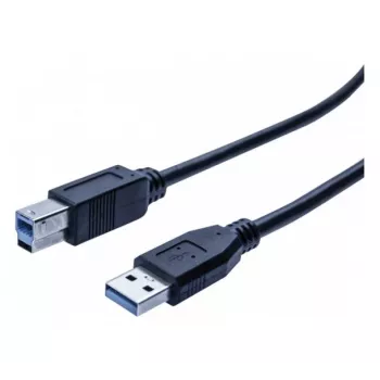 Exertis Connect USB 3.0 Type-A konektor samec na Type-B konektor samec kábel, 0,5 m, čierny 532463
