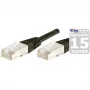 EXERTIS CONNECT Cat6 outdoorový vodotesný patch kábel F/UTP, čierny, 50m 845050