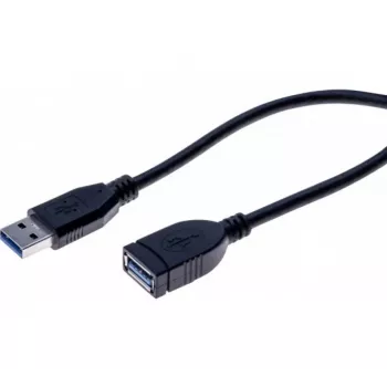 EXERTIS CONNECT Tecline 532462 USB 3.2 Gen 1 kábel, USB-A na USB-B, 3 m, čierny