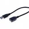 EXERTIS CONNECT Tecline 532462 USB 3.2 Gen 1 kábel, USB-A na USB-B, 3 m, čierny
