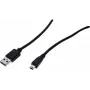Exertis Connect USB 2.0 kábel - konektor USB-A samec na konektor Mini-USB Type-B samec - 1,5 m - čierny 532515
