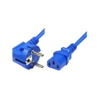 Exertis Connect napájací kábel, IEC C13, modrá, 1,8 m (808013)