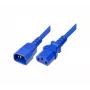 Exertis Connect IEC napájací kábel C14 na C13, modrý, 5,0 m 808047