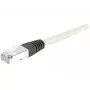 Exertis Connect Cat6 S/FTP patch kábel, RJ45 na RJ45, 15 m, LSZH, sivý 851314