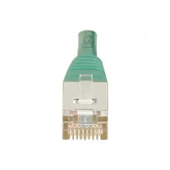 EXERTIS CONNECT Cat.6 F/UTP patch kábel, 20 m, zelený, RJ45, štíhla ochrana proti zalomeniu Snagless 853329