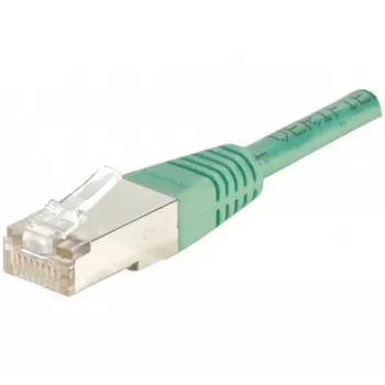 EXERTIS CONNECT Cat.6 F/UTP patch kábel, 25 m, zelený, RJ45, štíhla ochrana proti zalomeniu 853330