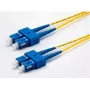 Ekivalan OS2 Duplex patch kábel SC/SC, 9/125 µm, žltý, 1,0 m COZ008DCDC2SJ0010A