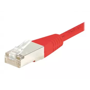 EXERTIS CONNECT Cat6 F/UTP patch kábel, červený, 30 m 853343