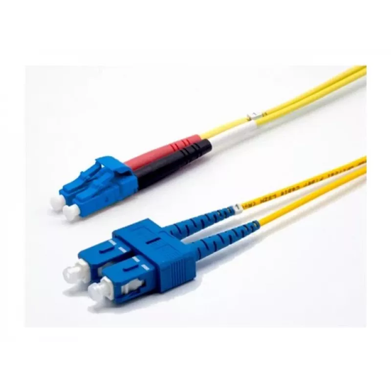 Ekivalan OS2 duplex patch kábel, 9/125 µm, LC/SC, žltý, 10 m COZ008DCLC2SJ0100A