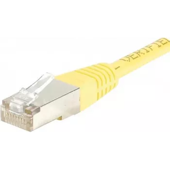 EXERTIS CONNECT CAT.5e F/UTP tienený patch kábel, žltý, 3,0 m 854106