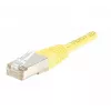 EXERTIS CONNECT CAT.5e F/UTP tienený patch kábel, žltý, 3,0 m 854106
