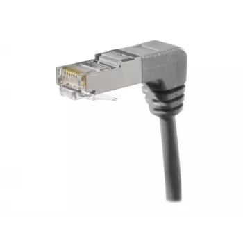EXERTIS CONNECT S/FTP Cat.6A uhlový patch kábel, sivý, 3,0 m, oba konektory nadol 854290