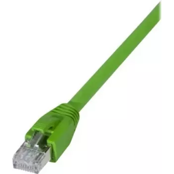 EXERTIS CONNECT Cat.6A S/FTP priemyselný patch kábel, 10 m, zelený 854299