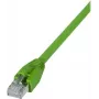 EXERTIS CONNECT Cat.6A S/FTP priemyselný patch kábel, 10 m, zelený 854299