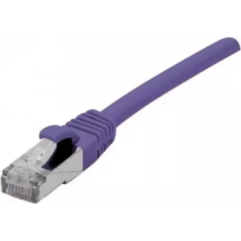 EXERTIS CONNECT Cat. 6 F/UTP patch kábel, 2 m, fialový, PoE, bez halogénov 854413
