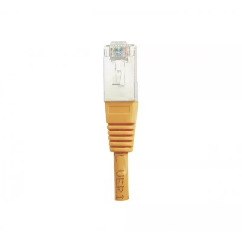 EXERTIS CONNECT Cat.6 F/UTP patch kábel, RJ45, oranžový, 15 m 853337
