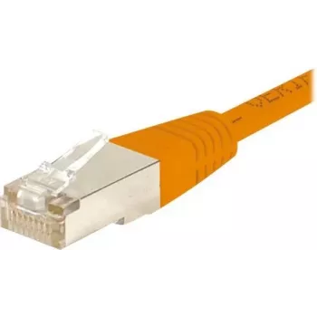 EXERTIS CONNECT CAT6 F/UTP patch kábel, oranžový, 25 m, Slim Snagless 853339
