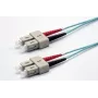 Ekivalan OM3 Duplex LWL patch kábel SC/SC, 50/125 µm, aqua, 2,0 m COZOM3DCDC2SA0020A