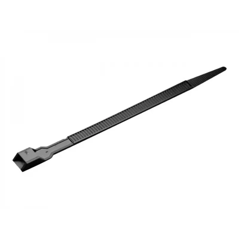 EXERTIS CONNECT priemyselné káblové viazače 235 x 9 mm, čierny nylon, balenie 100 ks 620626